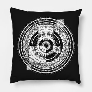 New Dimension Mandala Pillow