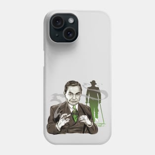 Edward G. Robinson - An illustration by Paul Cemmick Phone Case