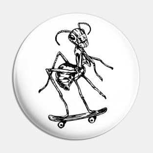 SEEMBO Ant Skater Skateboarding Skateboard Skate Skateboarder Pin