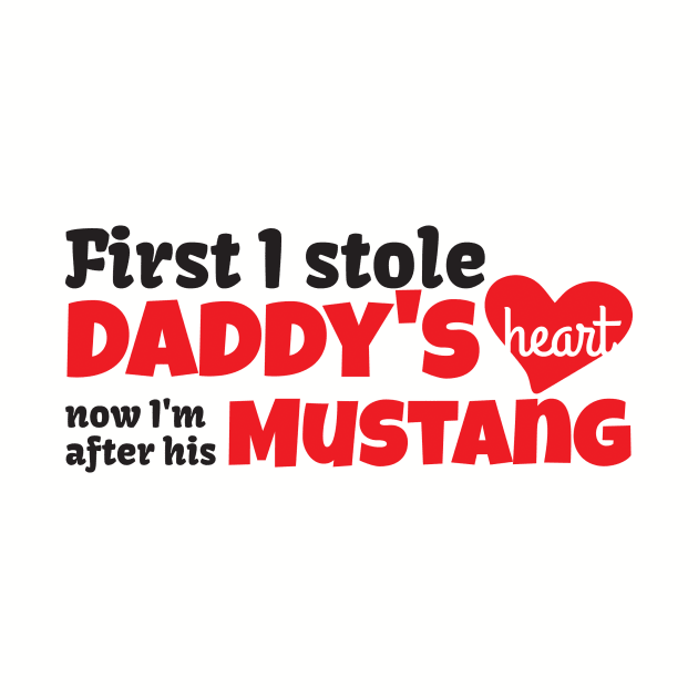 Daddy's Mustang by SoCalmama Creations