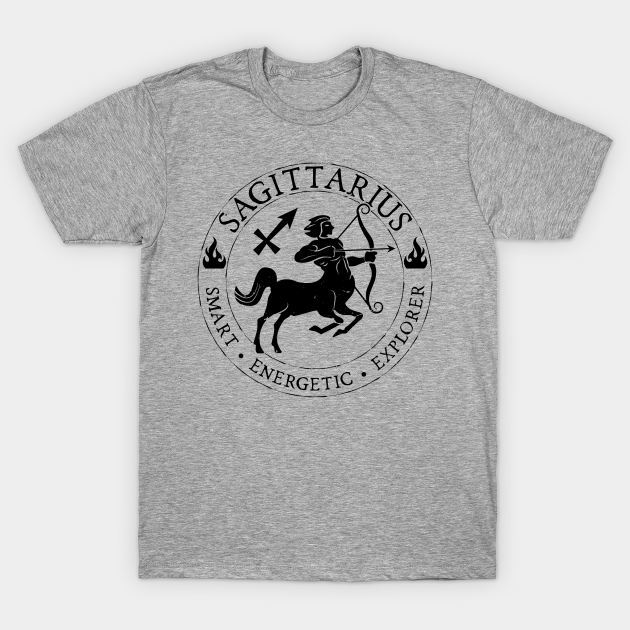 Discover Sagittarius Zodiac Birthday Star Sign Zodiac Gift - Sagittarius Gift - T-Shirt