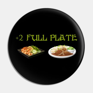 +2 Full Plate Pun Pin