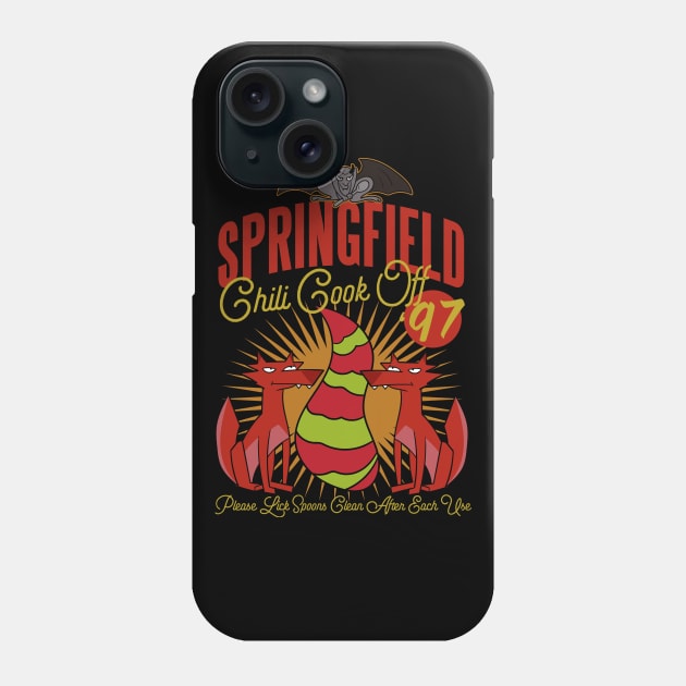 Springfield Chili Cook Off 1997 Phone Case by Meta Cortex