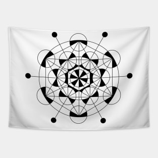 sacred geometry Tapestry