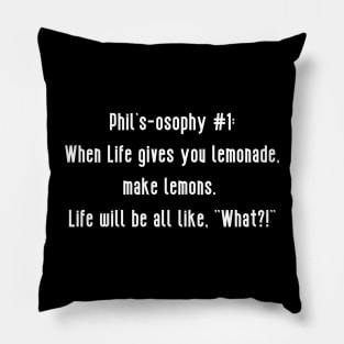 Modern Family - Phil Dunphy Quote Pillow