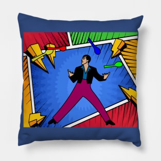 Juggler Juggling Circus Performers Pillow