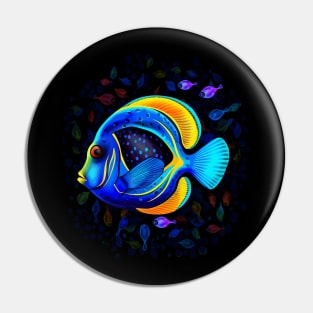 Blue Tang Halloween Pin