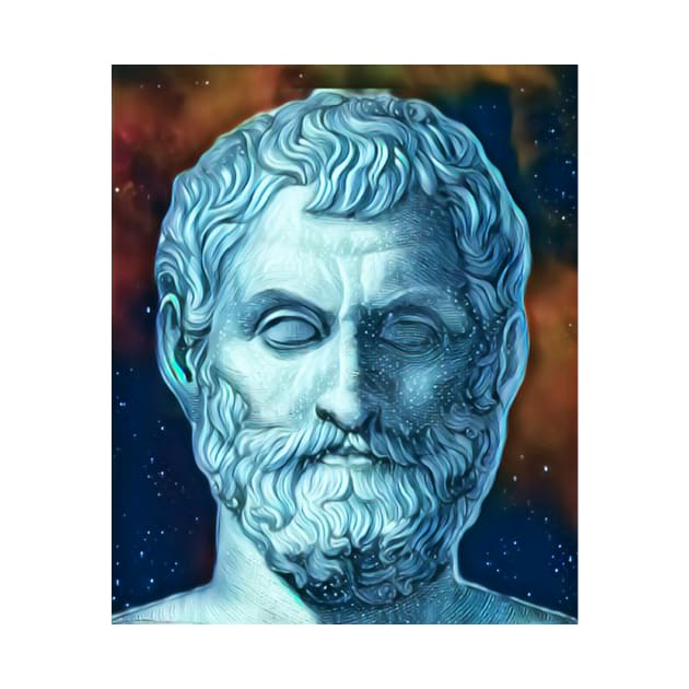 Thales of Miletus Portrait | Thales of Miletus Artwork 5 by JustLit