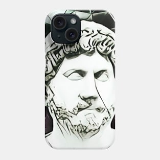 Arrian Black and White Portrait | Arrian Artwork 3 Phone Case