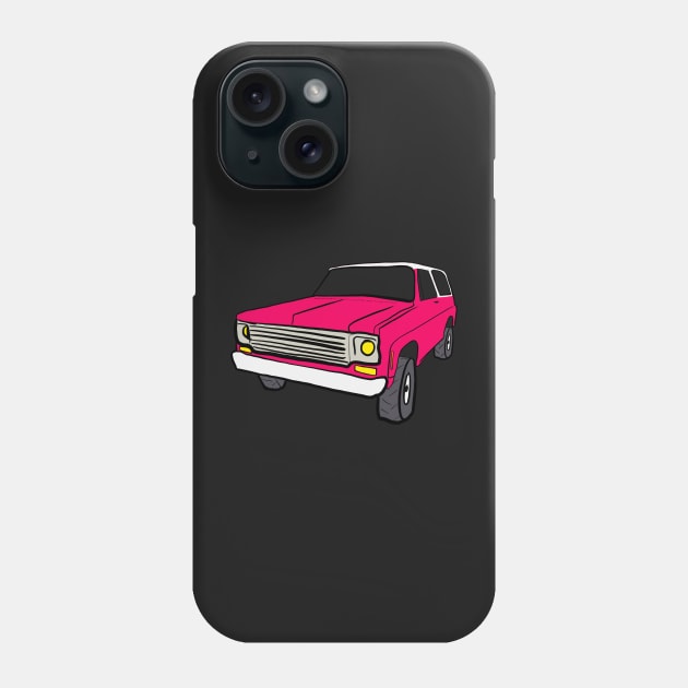 K5 Blazer Squarebody Phone Case by schjlatah