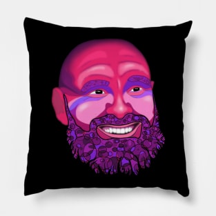 The Colourful Gypsy King Pillow