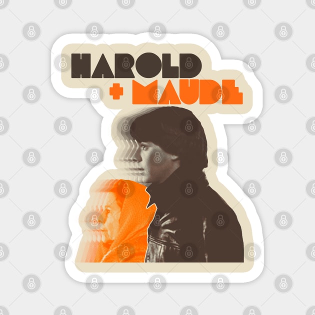 Harold And Maude )( 70s Cult Classic Fan Art Magnet by darklordpug
