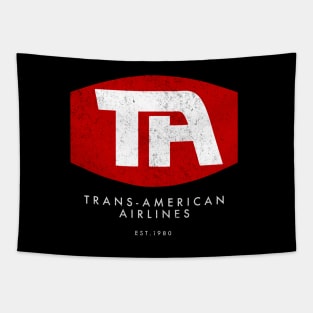 Trans-American Airlines Est. 1980 - Airplane movie Tapestry