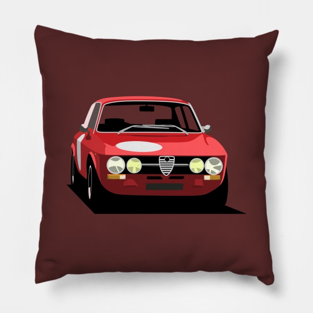 Alfa Romeo GTV Pillow by TheArchitectsGarage