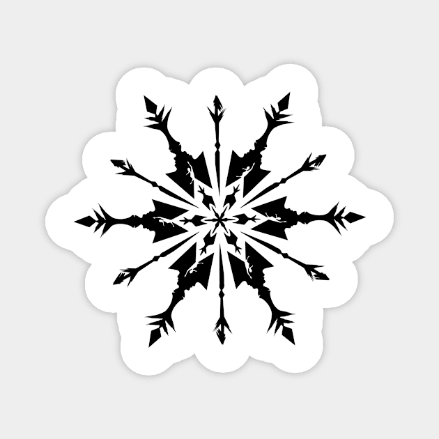 Snow Magnet by Aine Creative Designs