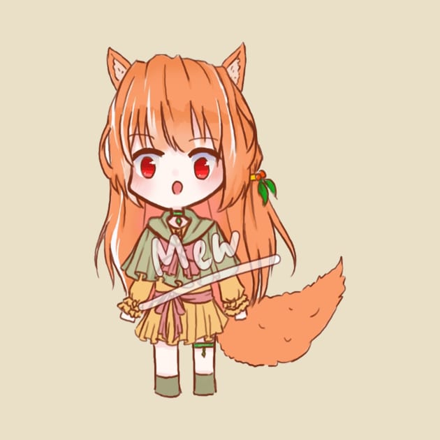 orange hair fox by Store Linux8888