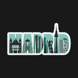 Madrid Skyline T-Shirt