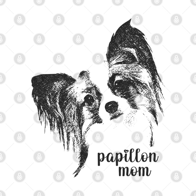 Papillon Mom Design by Fusti