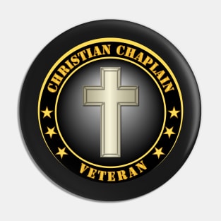 Christian Chaplain Veteran Pin