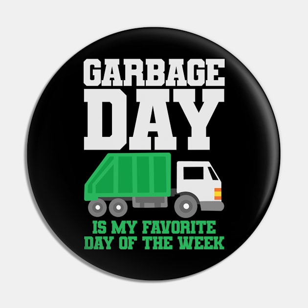 Garbage Truck Garbage Day Pin by KAWAIITEE