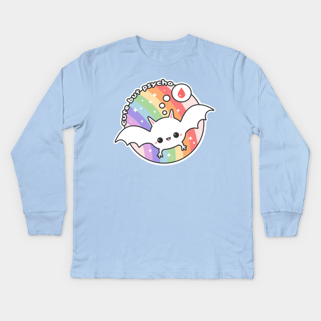 Cute But Psycho Bat Pastel Goth Kinder Long Sleeve T Shirt Teepublic De Browse the user profile and get inspired. teepublic
