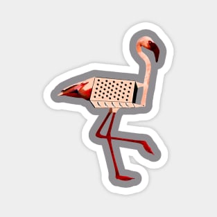 Grater Flamingo Magnet