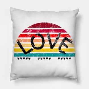 Love Sunset Pillow