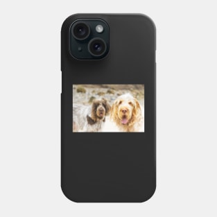 Beach hair Spinone Phone Case