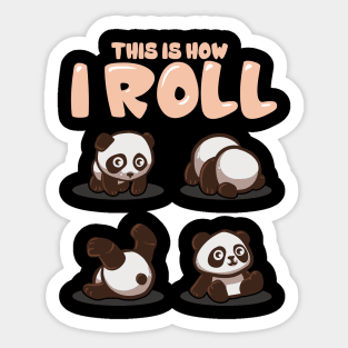 Cute This Is How I Roll Panda Funny Anime Kawaii Digital Art by The Perfect  Presents - Fine Art America