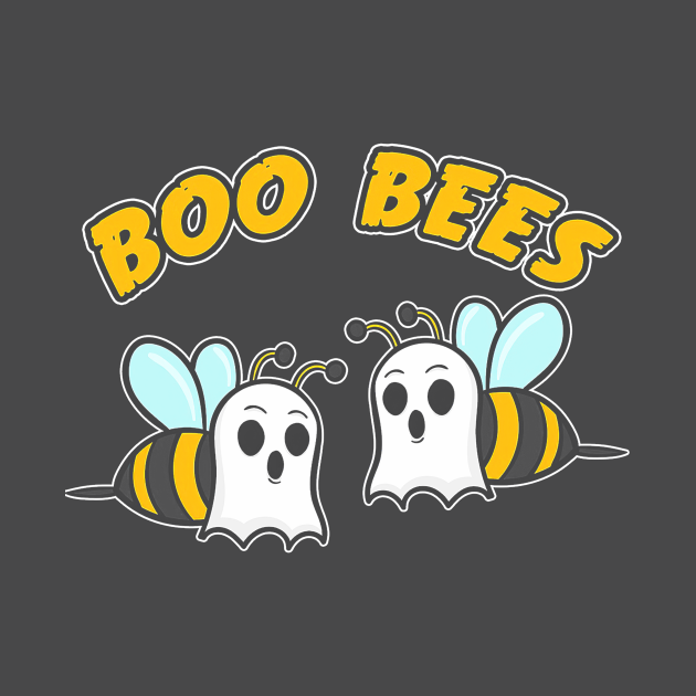 Halloween Ghost Bees Boo Bees - Halloween Gifts - Tapestry | TeePublic