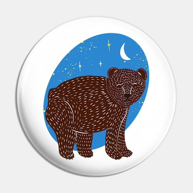 (Great Bear) Ursa Pin by Indigoego