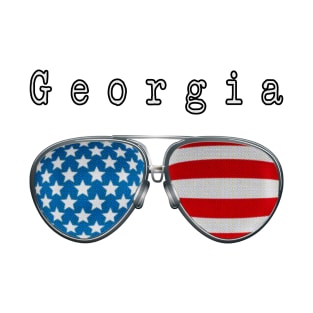 AMERICA PILOT GLASSES GEORGIA T-Shirt