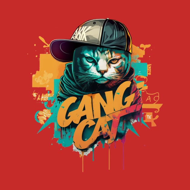 gangcat by retrocolorz