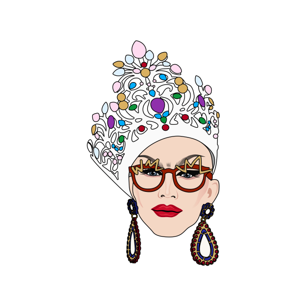 Sasha Velour Crown by Jakmalone