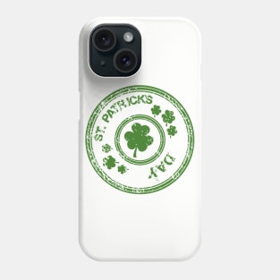 St Patrick's Day emblem Phone Case