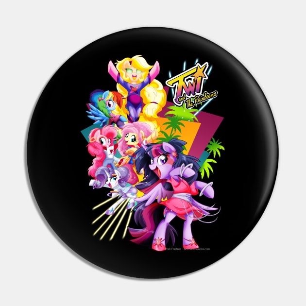 Twi and the Rainbooms Pin by nanook1234