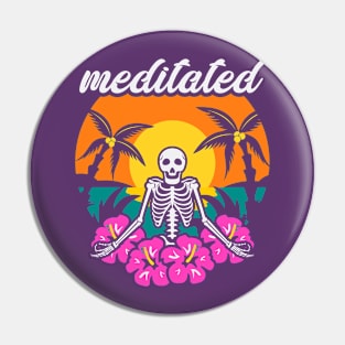 Meditate Pin