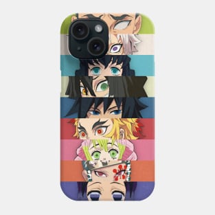 The 9 Hashira Demon Slayer Phone Case