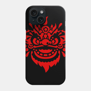 Lucky lion brings prosperity and good fortune Phone Case