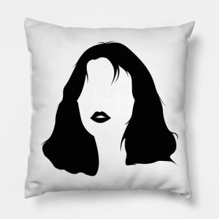 Minimalist Girl Pillow