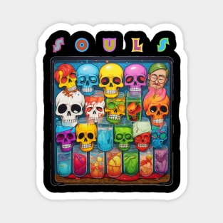 Souls in a glass Magnet