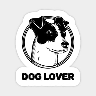 Dog Lover Dog Image Magnet
