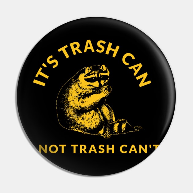 Its Trash Can Not Trash Cant Pin by TidenKanys