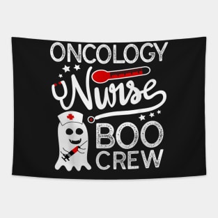 Halloween Costume Gift Oncology Nurse Boo Crew Tapestry