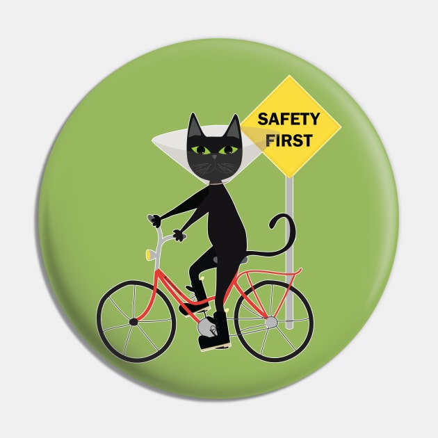 Safety first Pin by uncutcreations