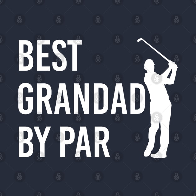 Funny Golf Gift For Grandad Best Grandad By Par by kmcollectible