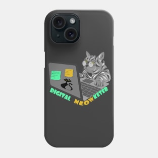 Digital Meowketer Phone Case