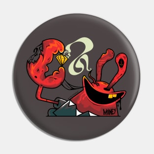 Money Crabs Pin