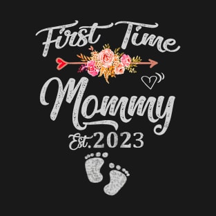 First Time Mommy 2023 T-Shirt