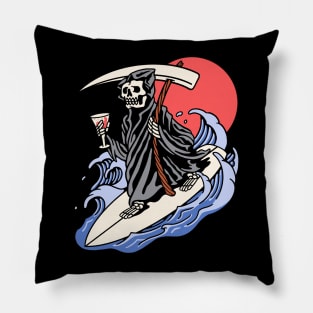 Grim Surfer Pillow